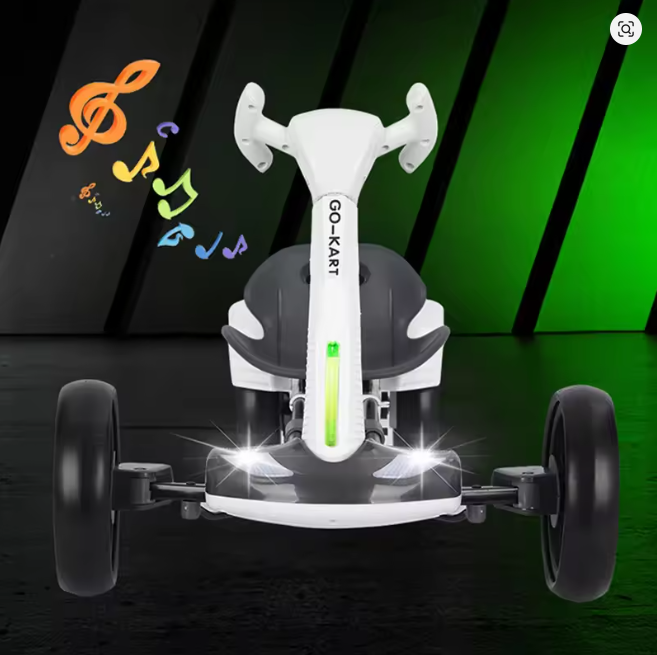 Foldable Children's Electric Go Kart Is Free To Install And Can Seat People Electric Go Kart Charging Remote Control